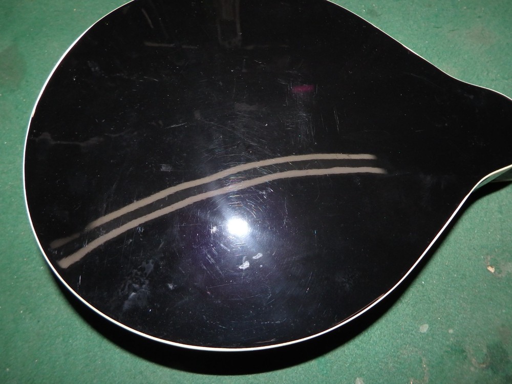 Rogue RM-100A A-Style Mandolin - Black