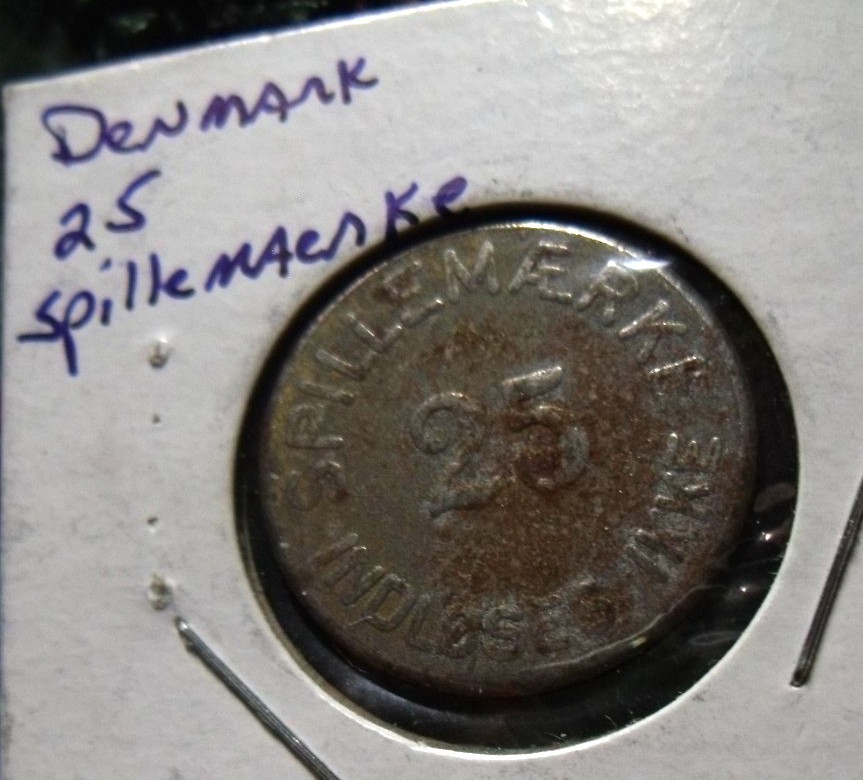 25 SPILL MARKE DENMARK TOKEN