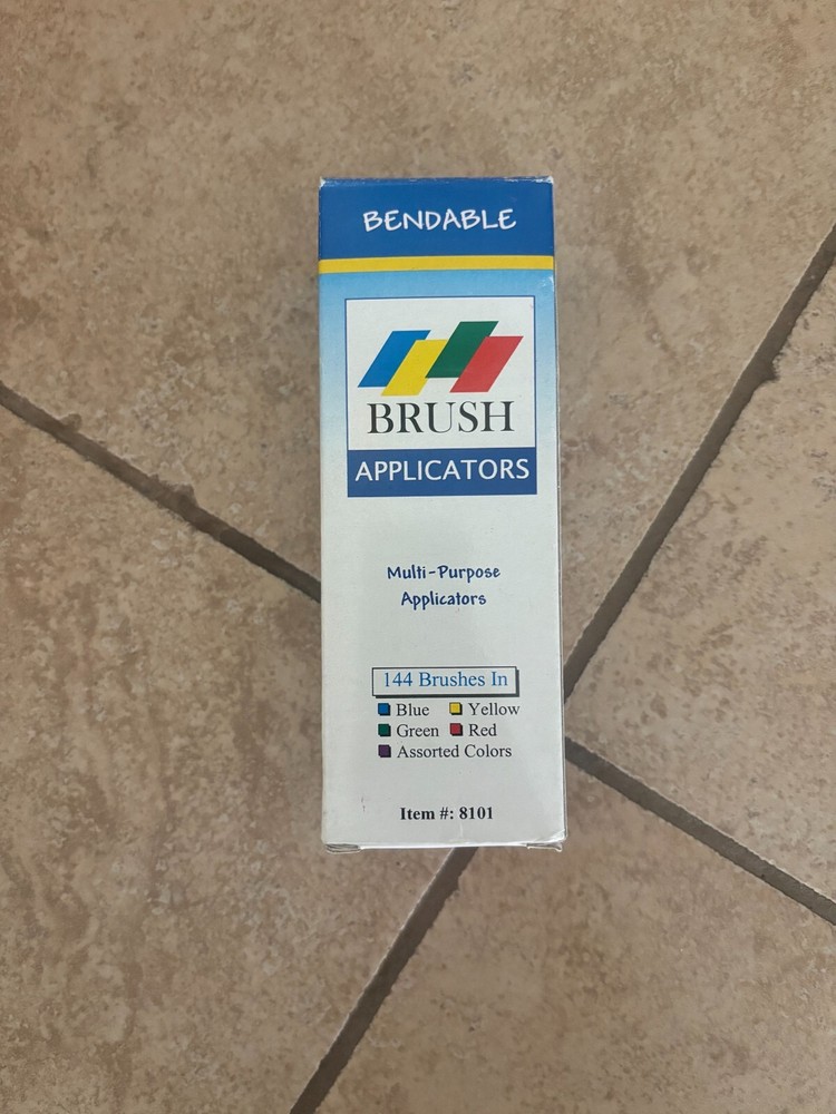 OPENED IN SIMLAB Henry Schein 8101-A Bendable Applicator Brush