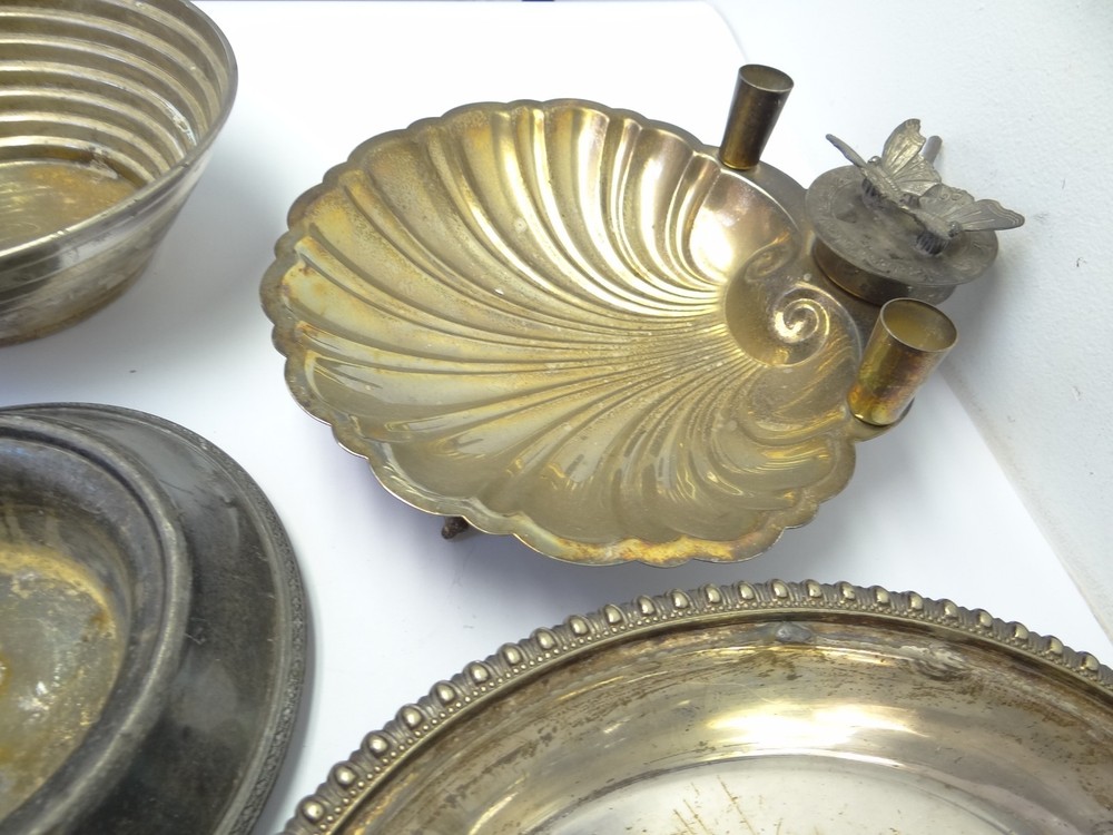 Mixed Antique Lot Silverplate James Dixon & Sons Sheffield Nickelplated