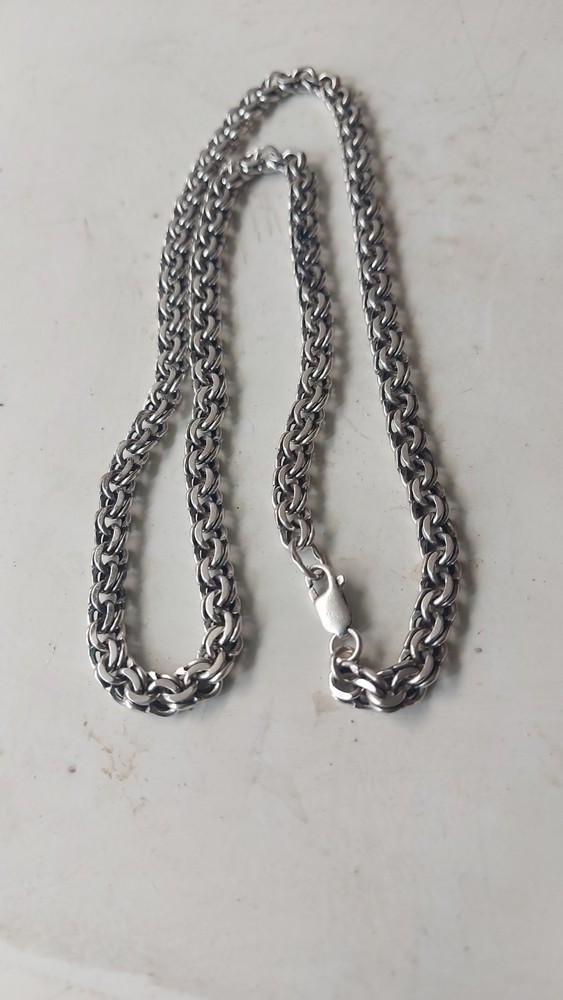 Silver chain, Bismarck 875 sample, weight 49.53 g