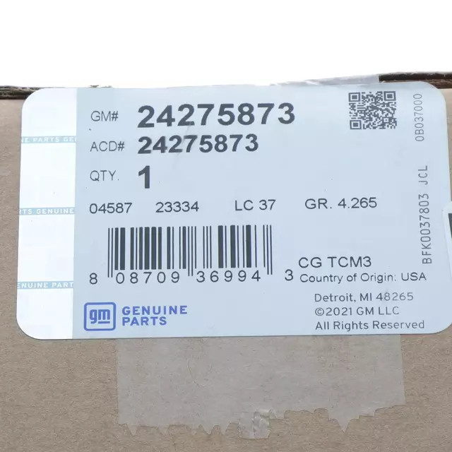 Automatic Transmission Control Valve Body with Transmission Control Module 24275