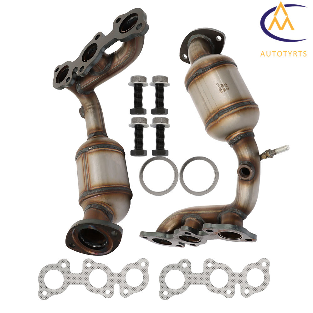 Bank 1 & 2 Set Manifold Catalytic Converter For 2004-2006 Toyota Sienna 3.3L FWD