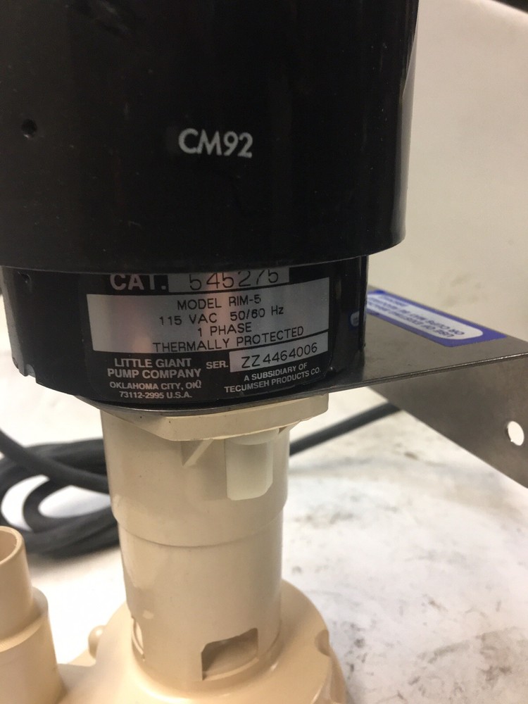 RIM-5  Ice machine pump