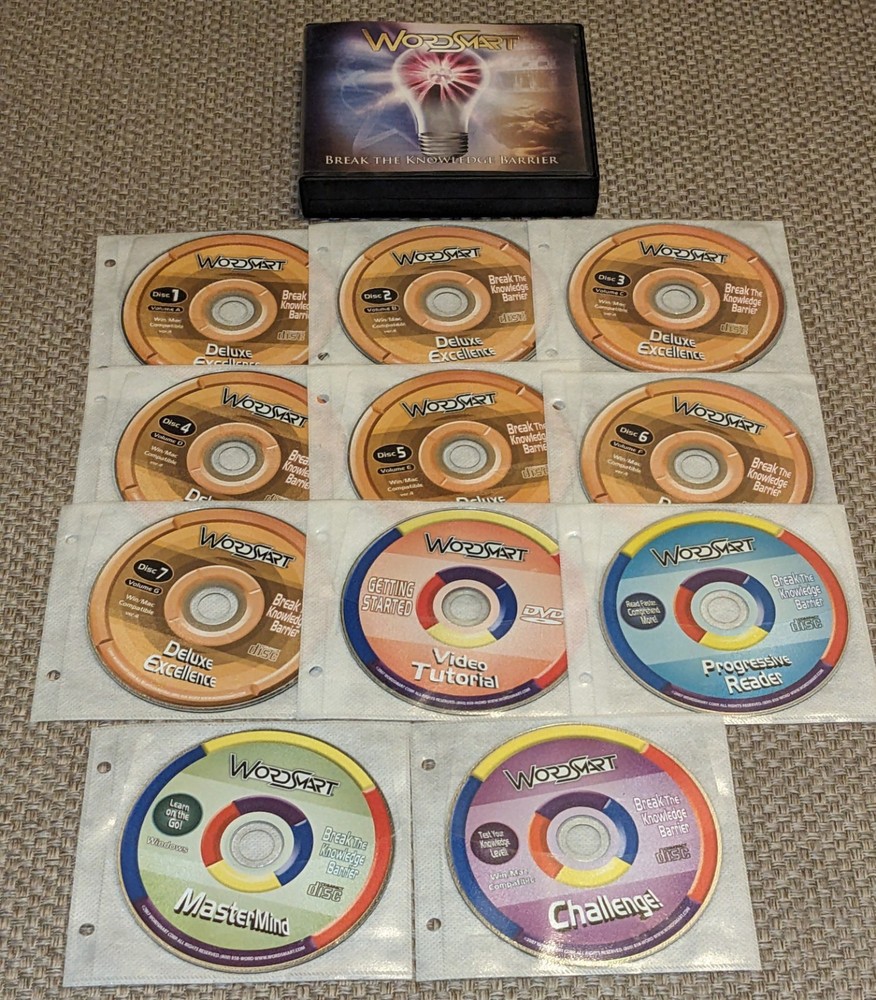 Word Smart Break Knowledge Barrier Reader Comprehension English 11 CD Phonics