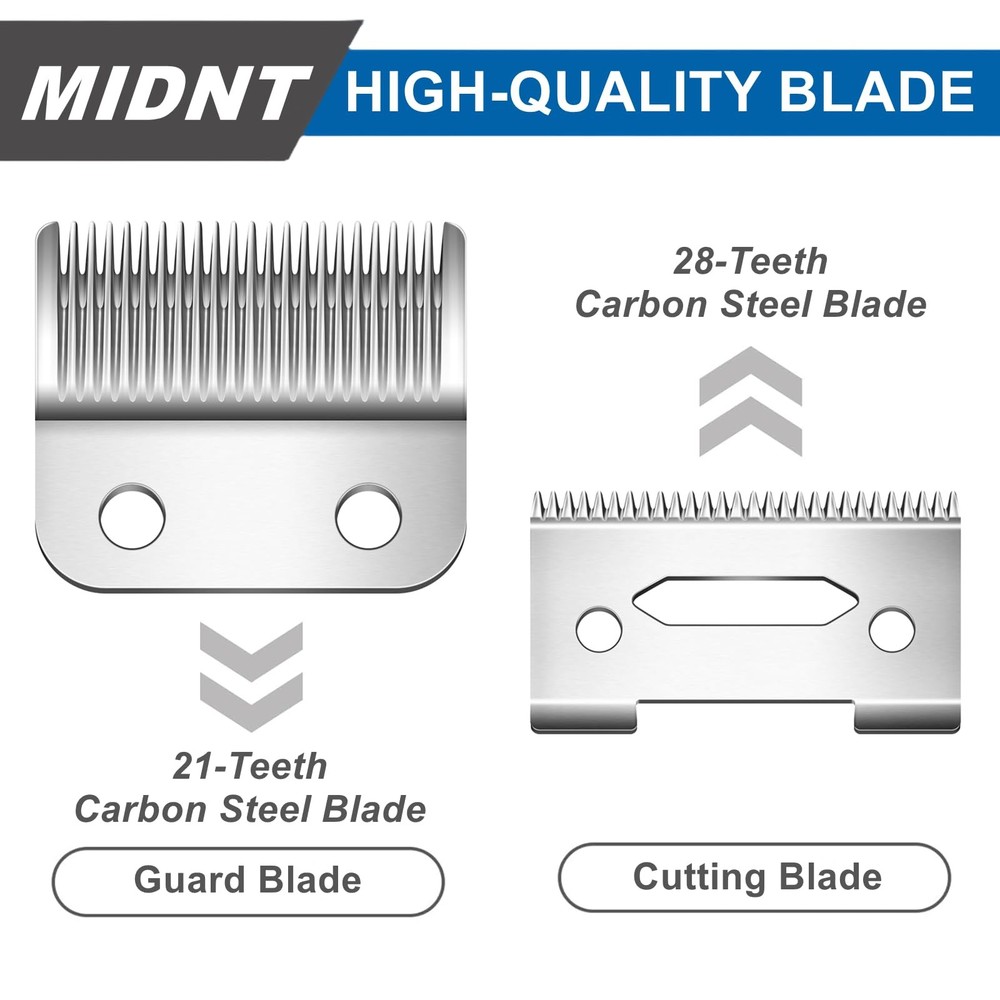 Blades for Wahl Precision Replacement Compatible with MC3 Silver