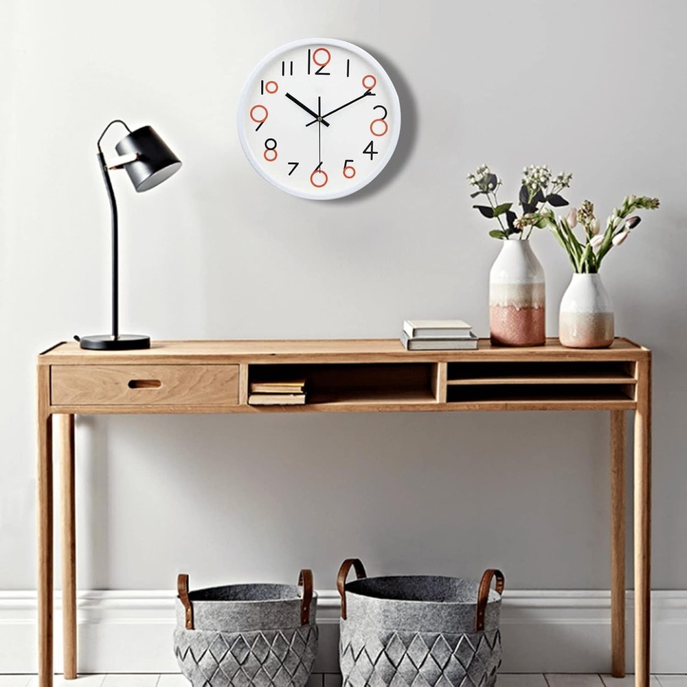 Battery-Operated Silent Clock Movement Replacement - Perfect for DIY Clocks