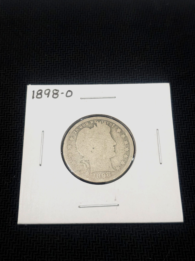 1898-O Barber HALF DOLLAR 50c