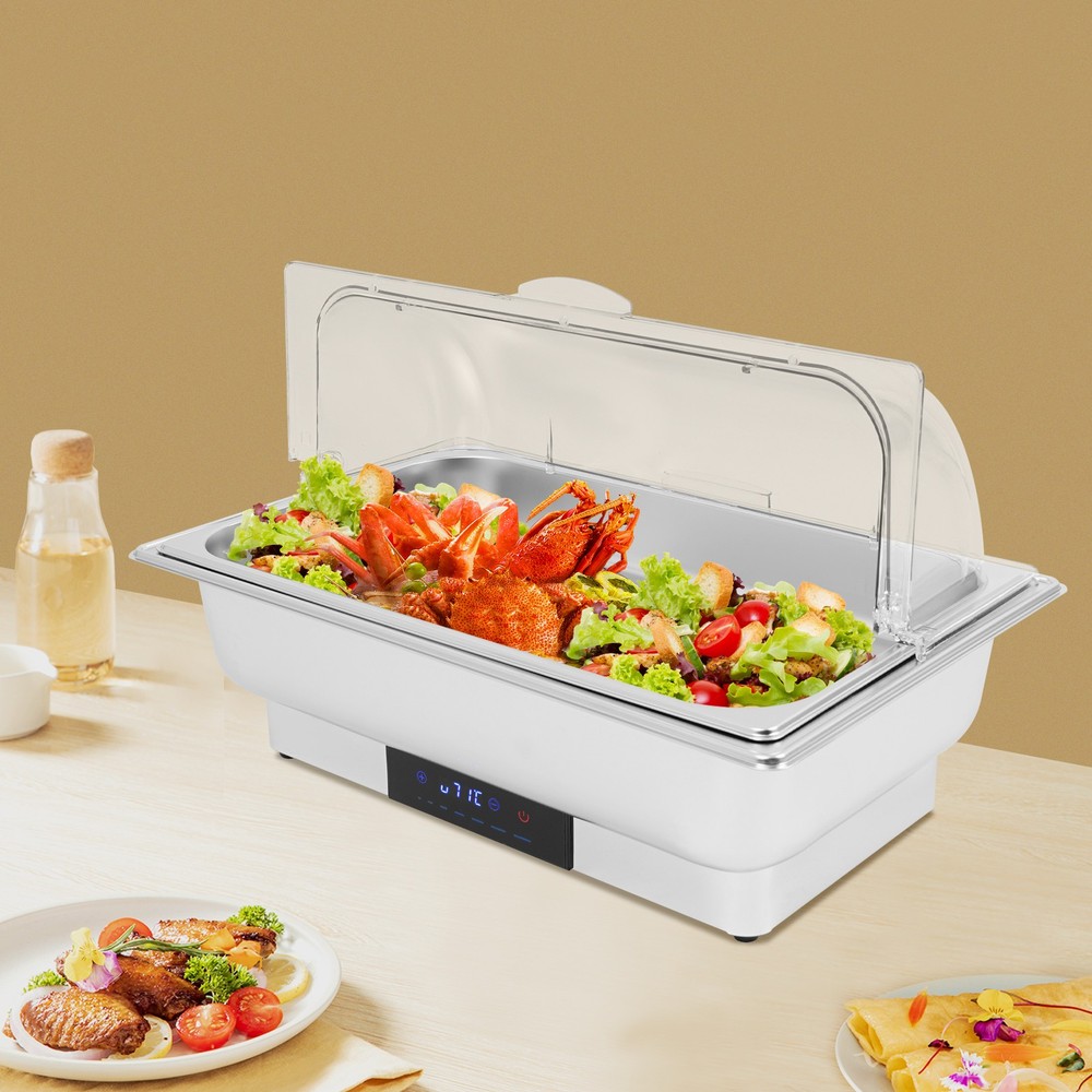 Buffet Chafing Dish Warmers Food Warming Container Digital Display Temperature
