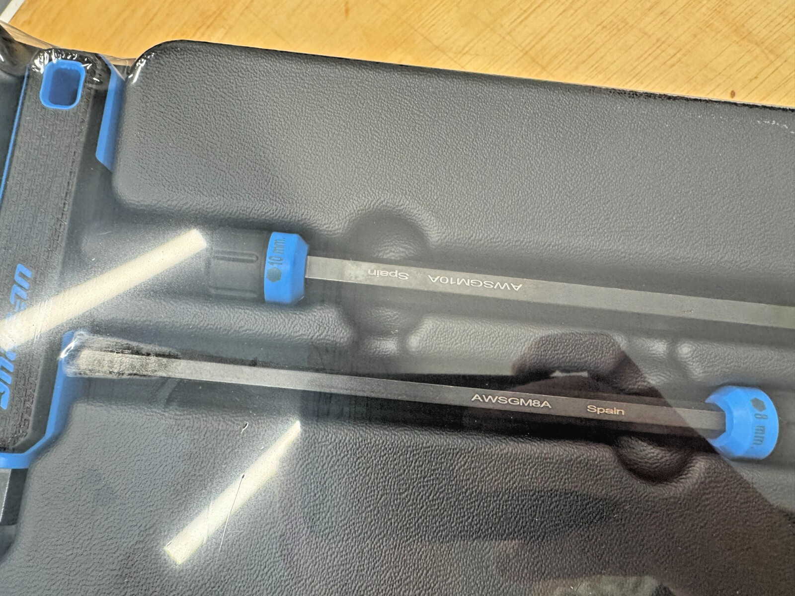 Snap-on Tools SPAIN NEW 8pc Metric SOFT GRIP T HANDLE Hex ALLEN Set AWSGM800A