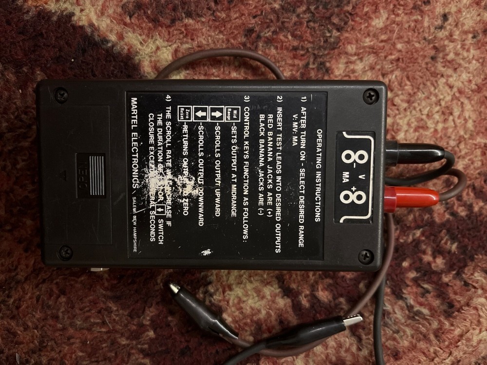 Martel Electronics IVC-222hp Voltage Current Calibrator
