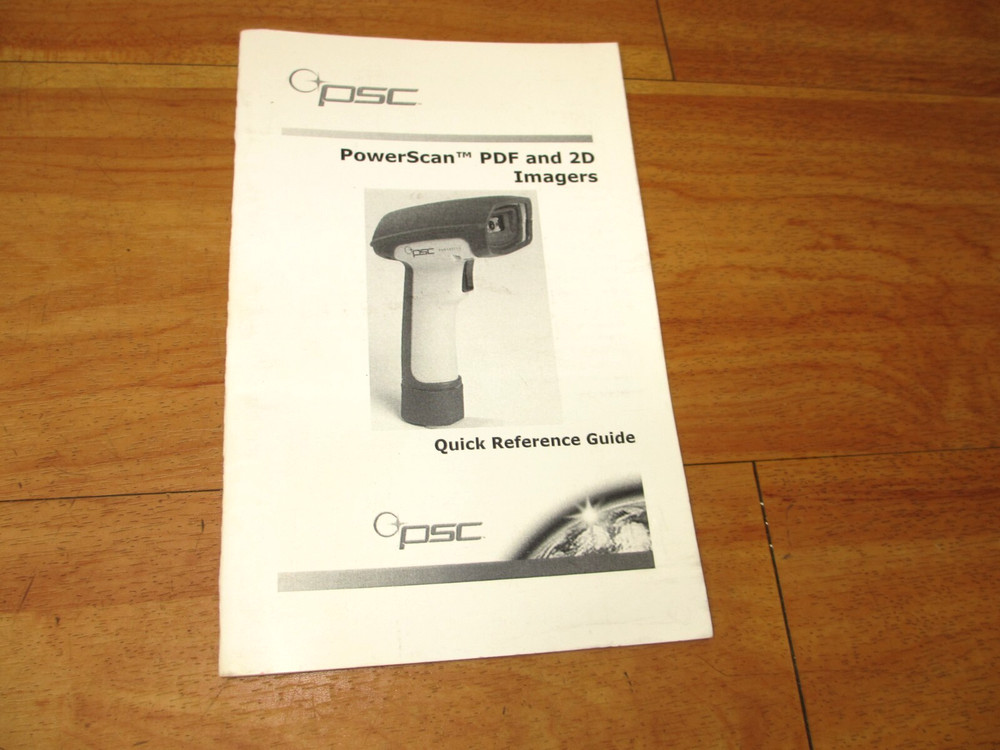 PSC PSI-2000-10200-202 *NEW* Powerscan USB 2D Barcode Scanner