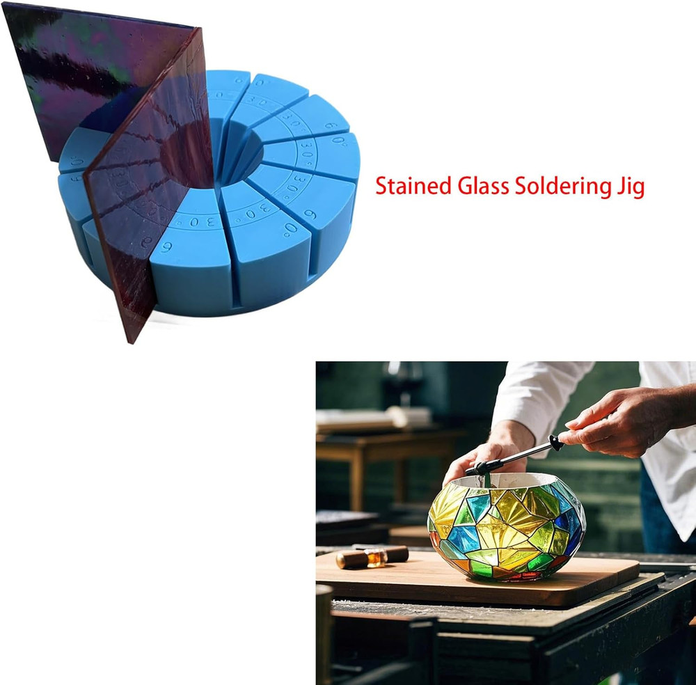 Stained Glass Supplies Tools 3D Soldering Jig Layout Projects