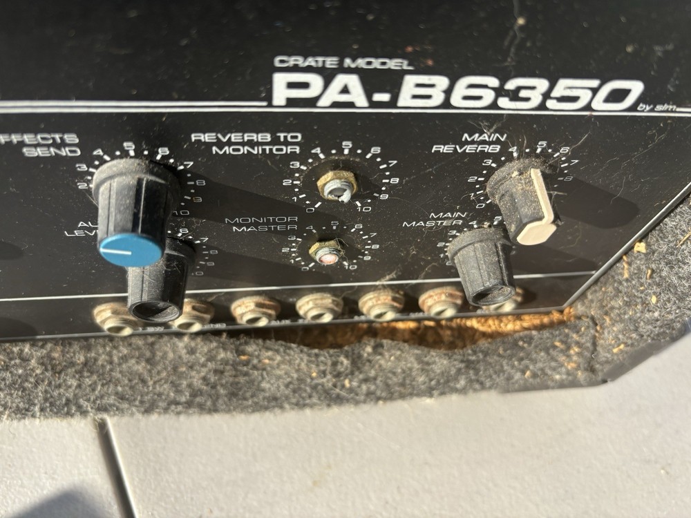 Pa-b6350 Powered Mixer