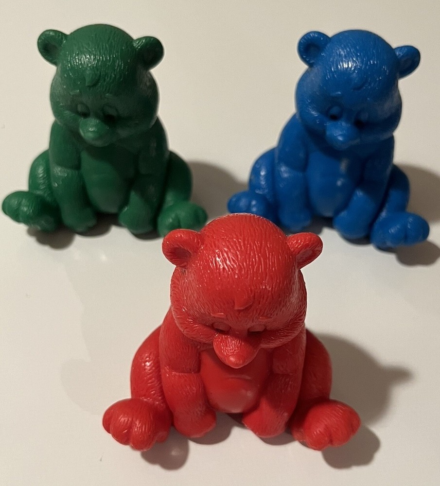 Skoolzy Rainbow Counting Bears Matching Sorting Cups, Bear Counters