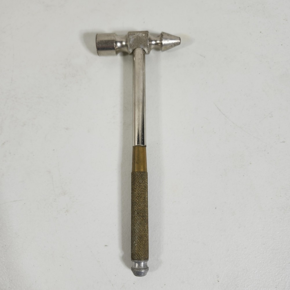 Toolmaker Produced Brass Head Hammer with Screwdrivers Inside Handle