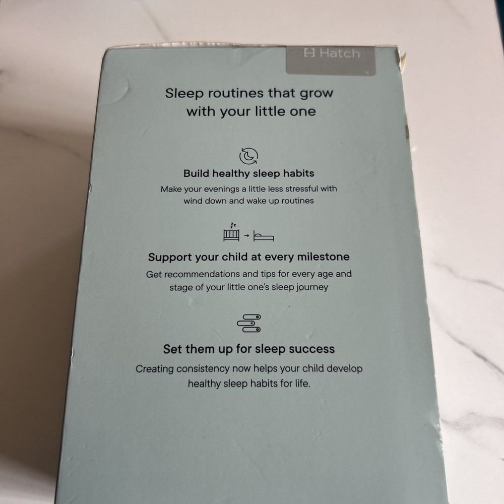 Hatch Rest PLUS 2nd Gen Night Light, Sound Machine, Sleep Trainer