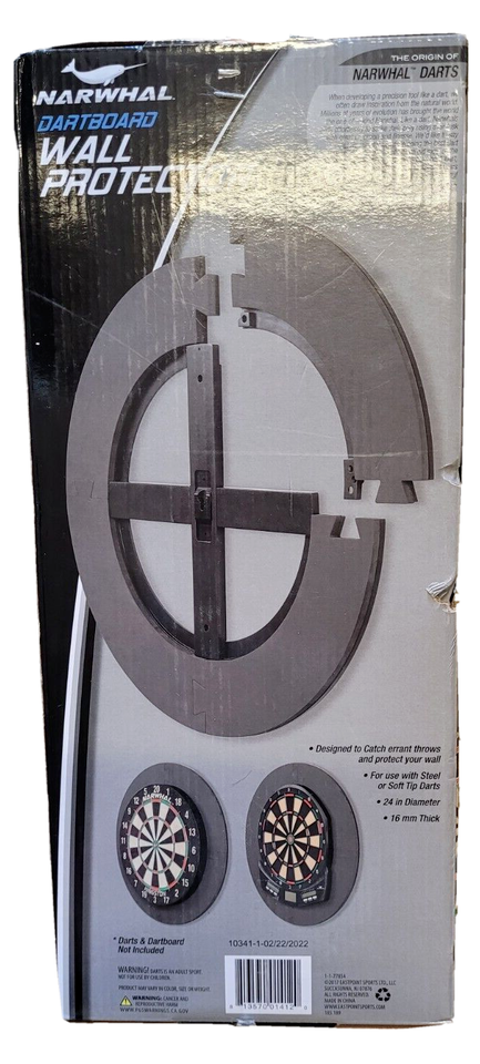 NEW Narwall Wall Defender Dartboard Wall Protector FREE SHIPPING