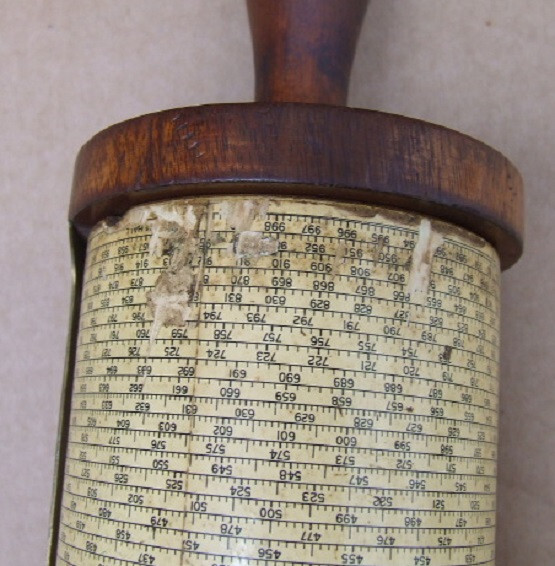 Fuller's Cylindrical Calculator Slide Rule
