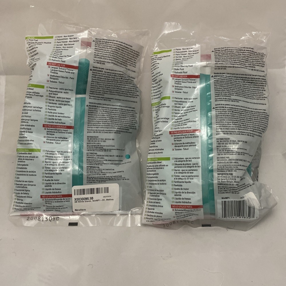 3m nitrile gloves