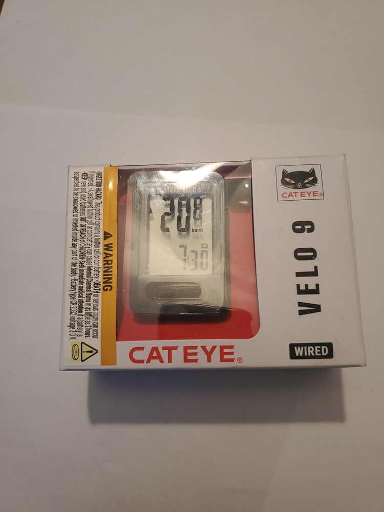 Velo 9 Bike Computer Wired Speedometer for Beginner Cyclists