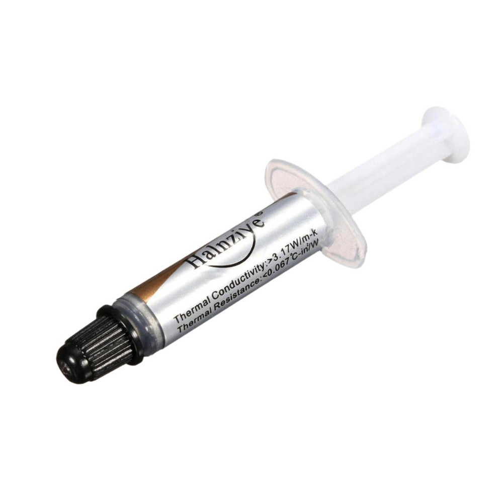 2X High Performance Silver Thermal Grease CPU Heatsink Compound Paste Syringe