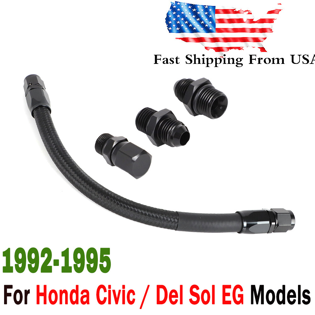 Power Steering Rack Loop Kit For 1996-2000 Honda Civic EK B16 B18 D16 Del Sol EG