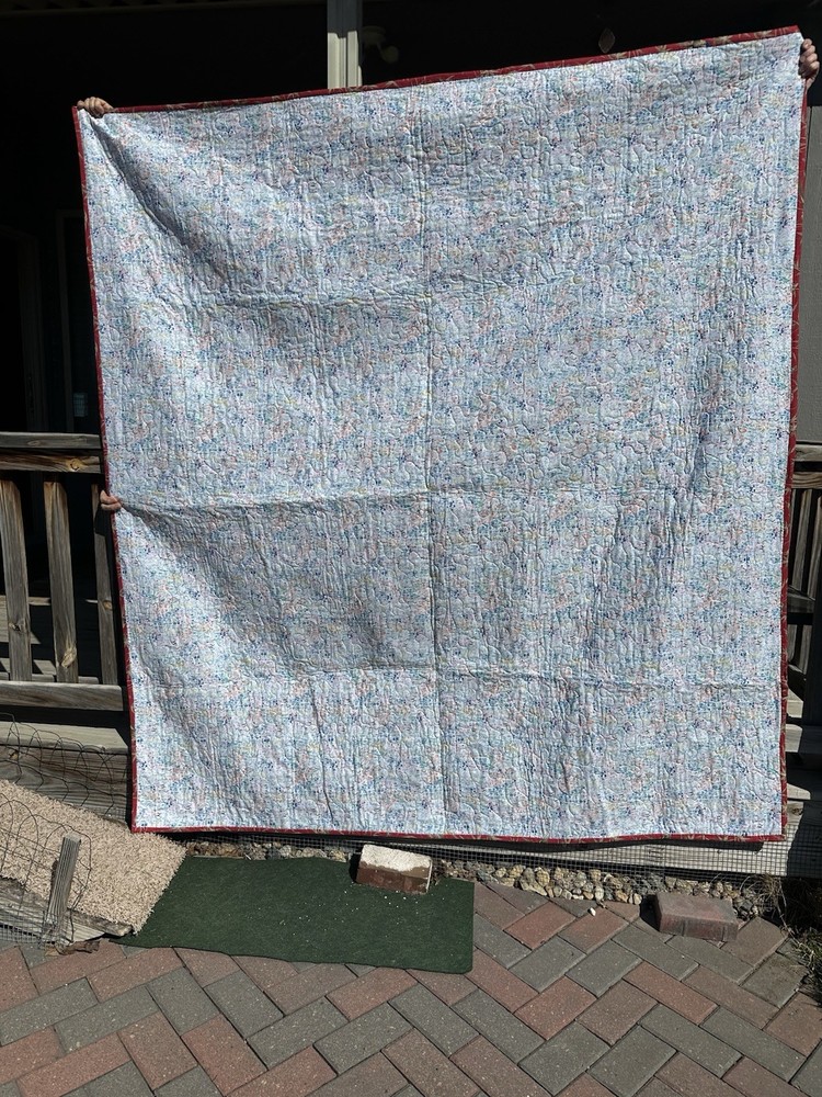 Quilt Handmade Rose Colors