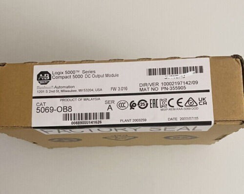 New Sealed AB 5069-OB8 Ser A Compact 5000 DC Output Module FREE SHIP
