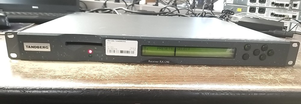 Tandberg RX1290 Dual-IP Receiver Decoder. *READ⬇️*