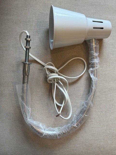 Gooseneck Sewing Machine Light With Flexible Neck - 22" - White