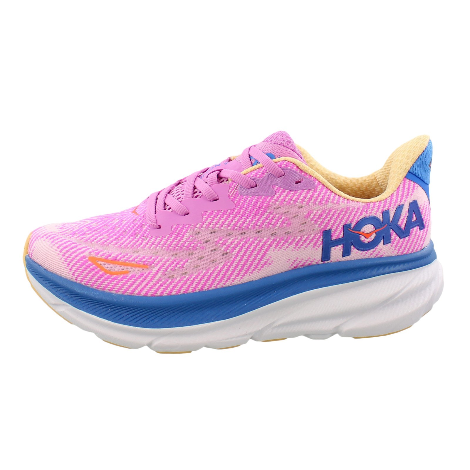 Hoka Womens Clifton 9 Running Shoes, Hoka One One Athletic Sneakers