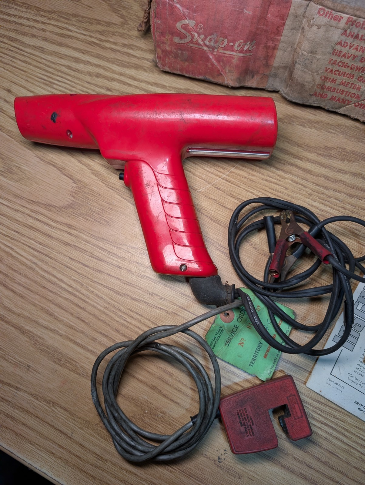 Vintage Snap On MT212 Timing Light - FOR PARTS - USED