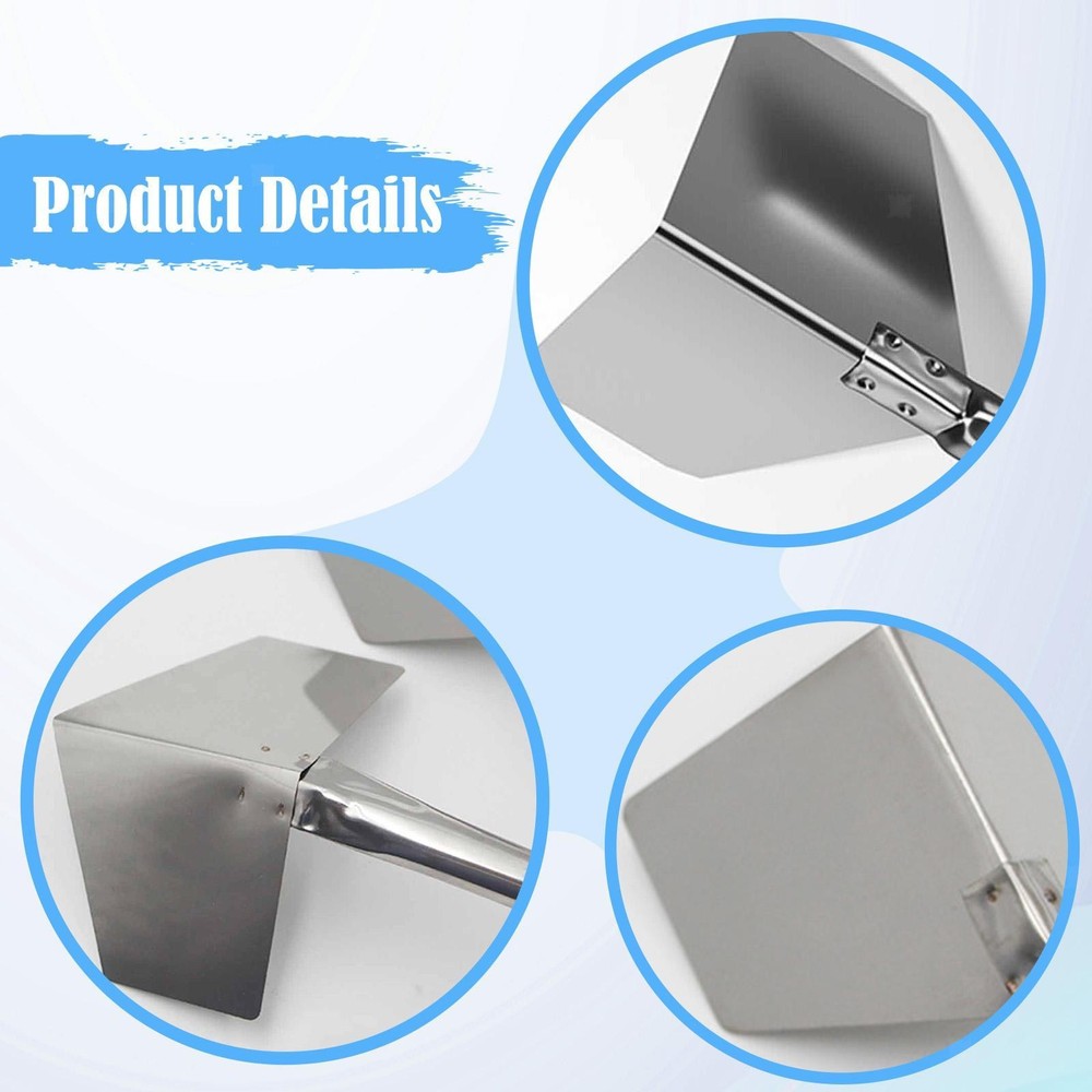 4Pcs Drywall Corner Tool Set Concrete Edger Professional Internal and External