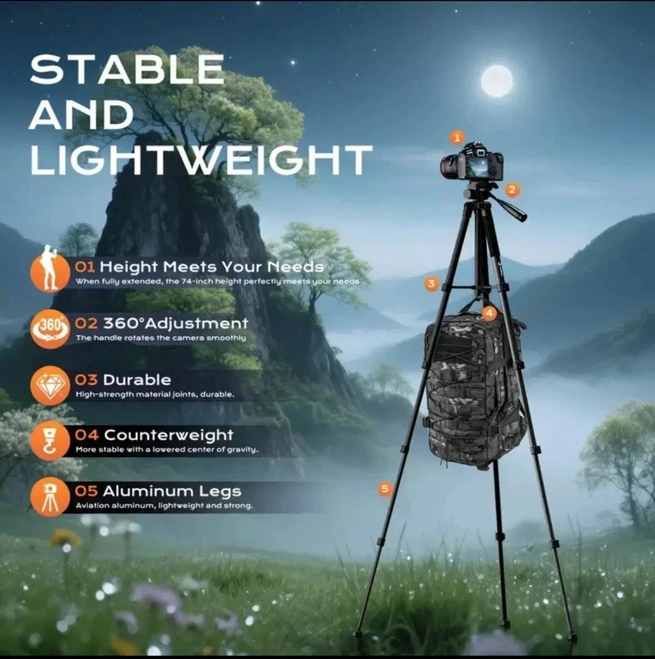 JOBFRI Professional Tri-Pod