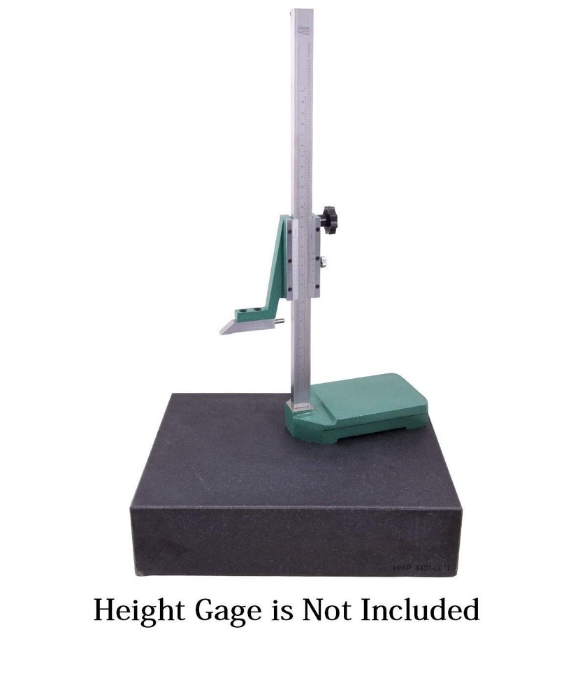 Granite Surface Plate Grade B 12x9x3 Flatness Precision Inspection Tool