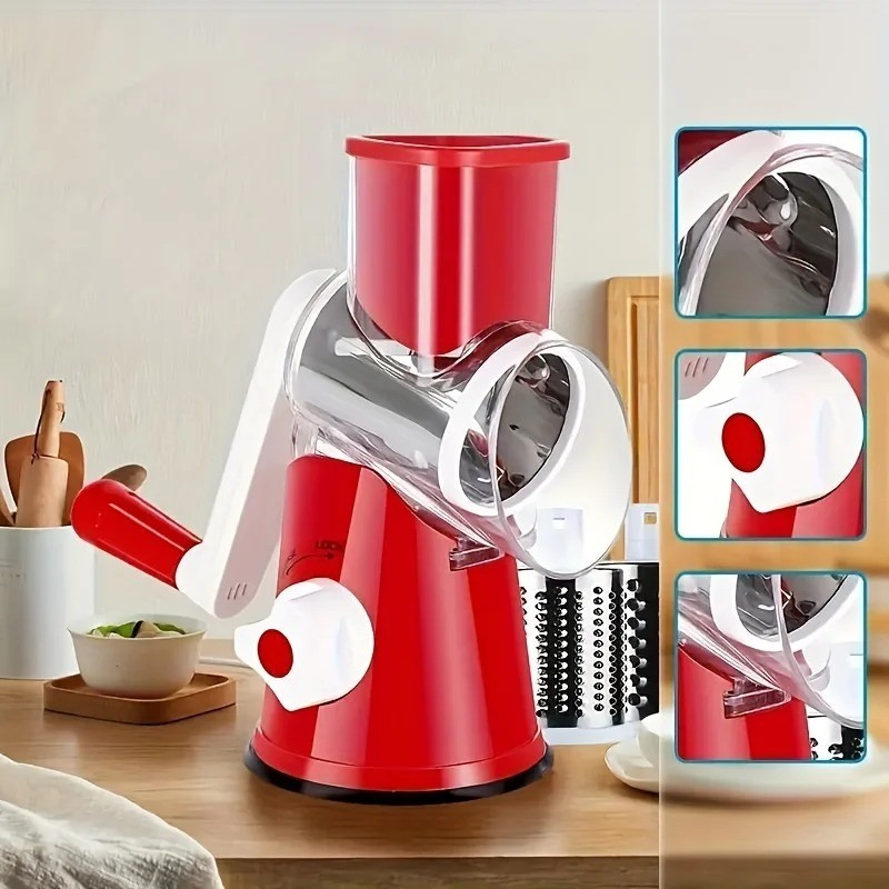 Highly efficient and versatile Vegetable and Fruit Slicer Grater