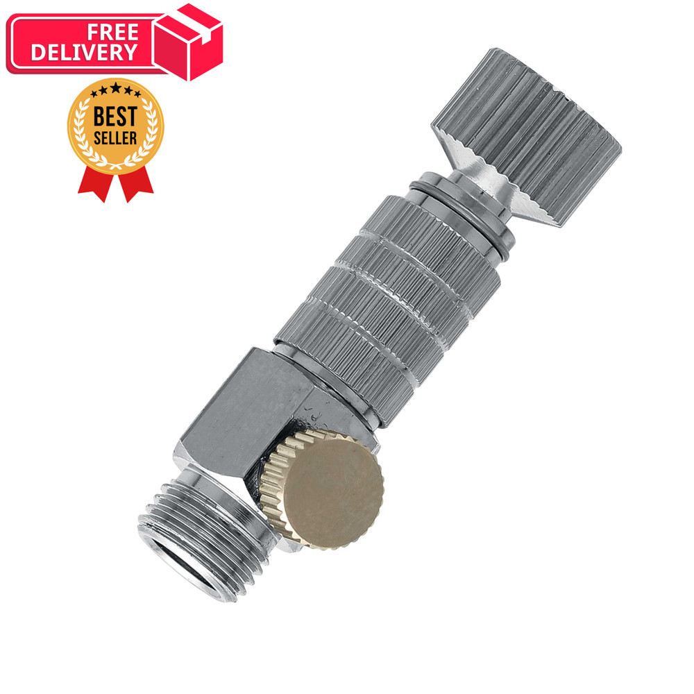 Master Airbrush Quick Release Disconnect Coupling with Plug 1/8 Inch, Silver