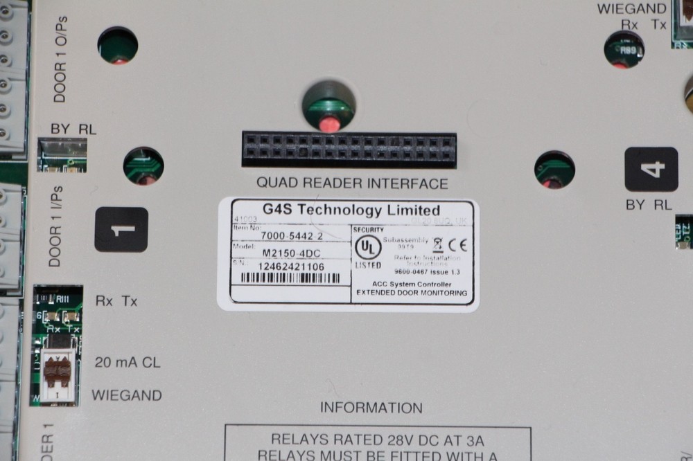 Amag M2150-4DC Controller 4 Door/Reader Expansion Unit 7000-5442-2