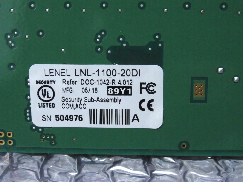 Lenel LNL-1100-20DI Supervised Input Control Module, 20 Inputs [CTG]