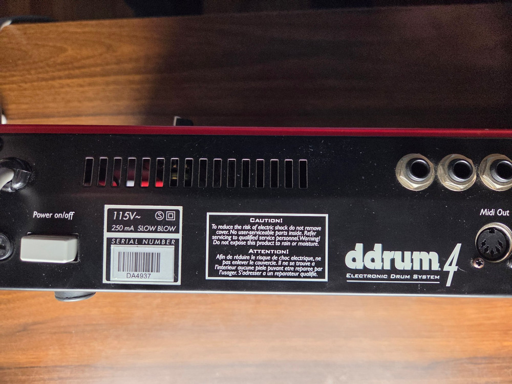 ddrum 4 SE Electronic Drum Trigger Module / Brain - Zero Latency - TESTED