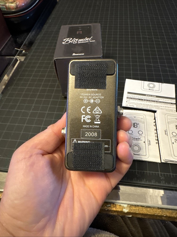 Ibanez BIGMINI Mini Chromatic Pedal Tuner