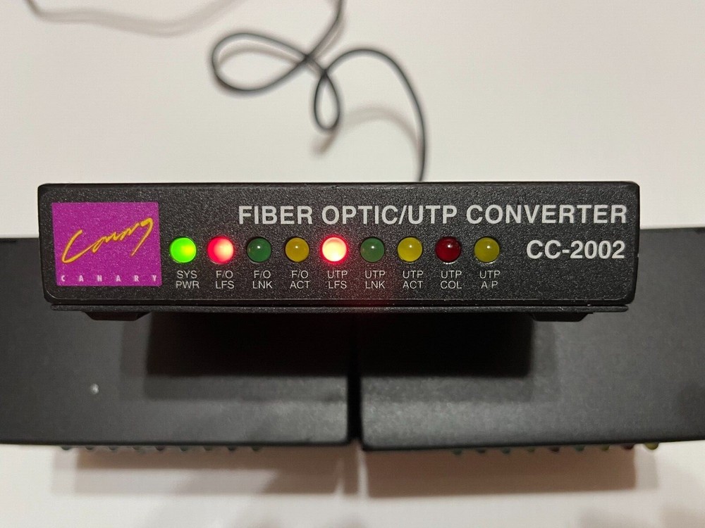 Fiber Optic/UTP Converter - Canary CC-2002