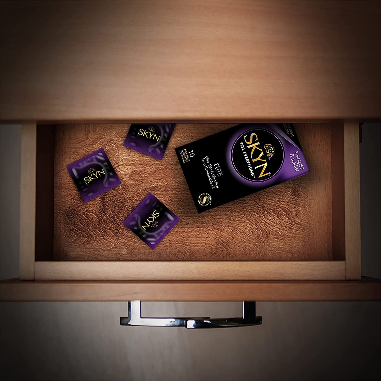 SKYN Elite Non-Latex Lubricated Condoms, 36 Count,10 count