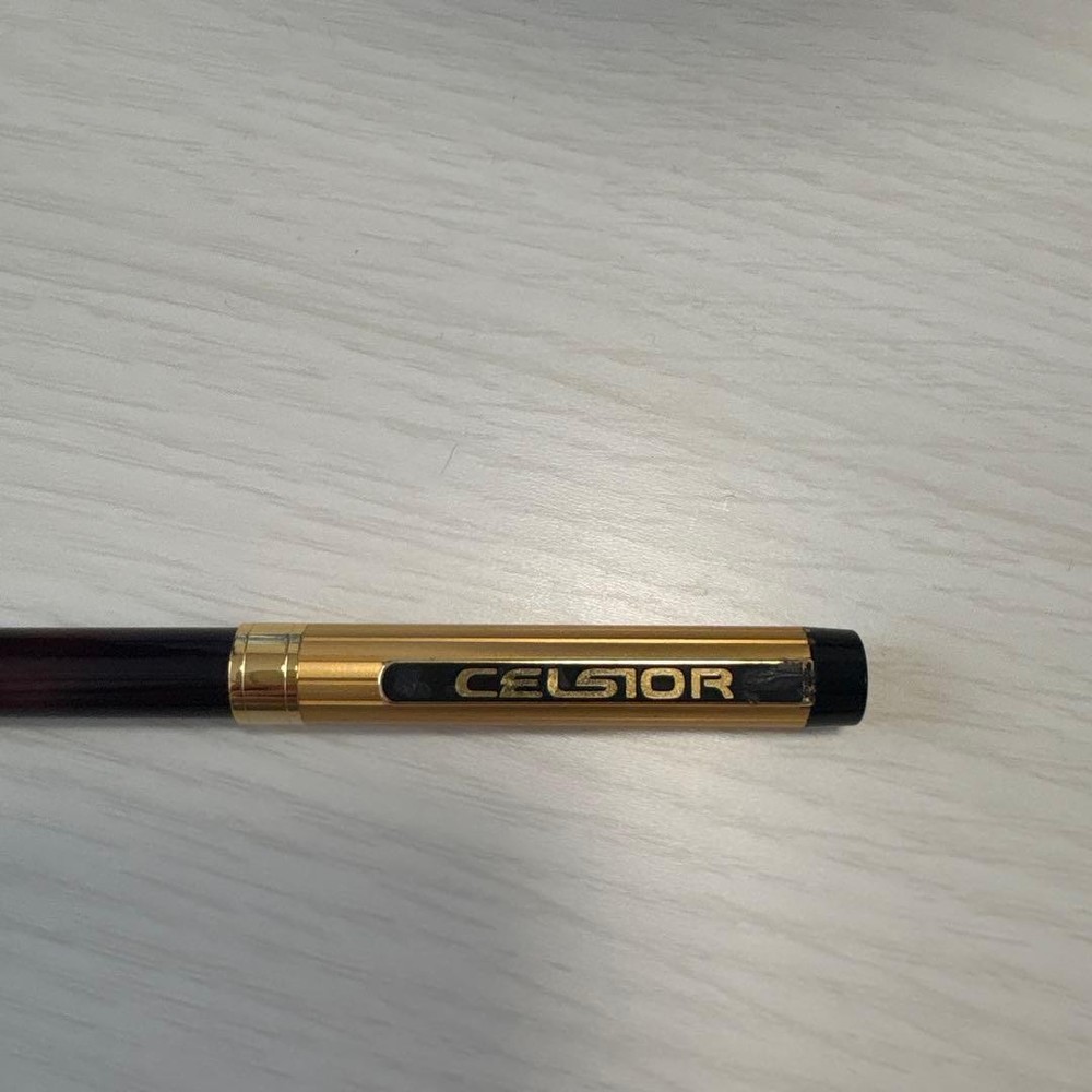 CELSIOR ballpoint pen brown gold #3446e8