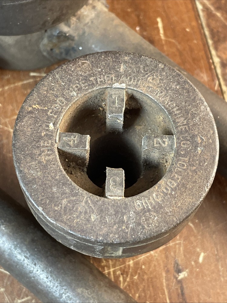 Vintage Pipe Threading Wrenches
