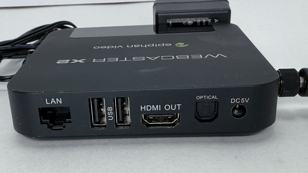 Epiphan Webcaster X2 - Encoder for Facebook, YouTube, etc. *For Parts*