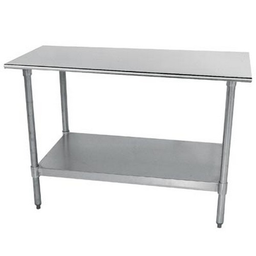 Advance Tabco 24 in x 24 in Stainless Steel Work Table w/ Galvanized