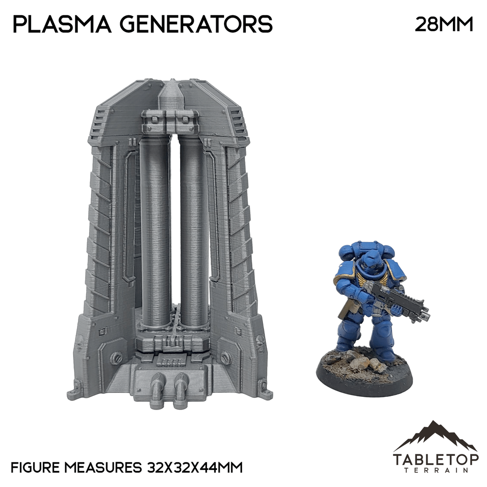 Plasma Generators - Chapters Headquarter - Grimdark Gothic Wargaming Tabletop