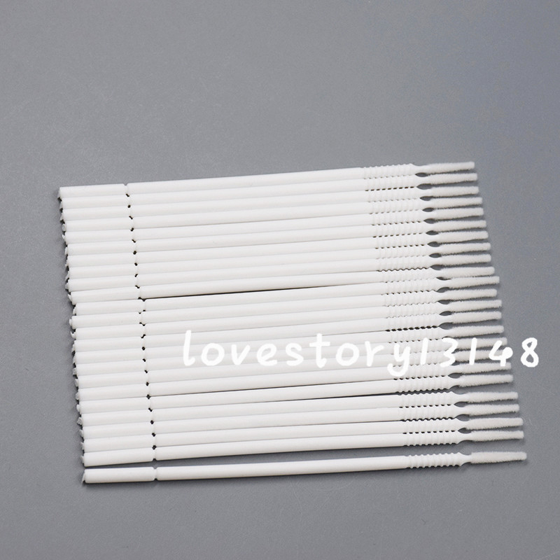 Dental Disposable Micro Brush Bendable Applicator Tips Long Cylidner Stick